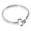 2Pcs Adjustable Silver Open Rings for Women Decoration 2