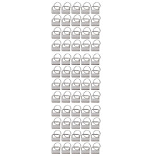 75Pcs Durable Metal Wristlet Key Fob Chains for Keys and Straps