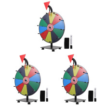3Sets Kleurrijke Prijsrad Set Van Duurzaam Staal En Plastic
