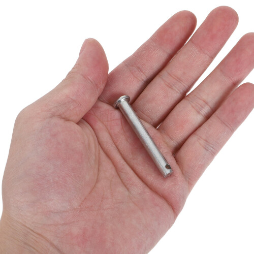 10Sets Steel Snow Blower Shear Pin Kit with Cotter Pins Silver Durable 2