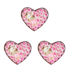 3St Zeepbloemen Geschenkdoos Multi Gebruik Voor Valentijn En Decoratie