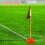 Orange ABS Soccer Agility Poles Base Waterfilled Training Support 5