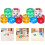 10Pcs Colorful Acrylic Cubes for Classroom Math and Party Games 6