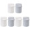 6Pcs Small Desktop Trash Cans Multi-Use Waste Bins for Home 2