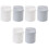 6Pcs Small Desktop Trash Cans Multi-Use Waste Bins for Home 3