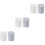 6Pcs Small Desktop Trash Cans Multi-Use Waste Bins for Home 5