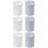 6Pcs Small Desktop Trash Cans Multi-Use Waste Bins for Home 8