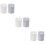 6Pcs Small Desktop Trash Cans Multi-Use Waste Bins for Home 9
