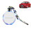 Glass Keychain with Custom Logo for Automotive Keys 3