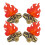 Fake Campfire Inflatable Bonfire Prop 4pcs 7
