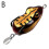 Mini isca Thunder Frog Blackfish em silicone resistente e macio K8Fishing Accessories T2 5