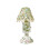 Enamel Trinket Box White Desktop Keepsake Box 1 Piece 4