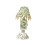 Enamel Trinket Box White Desktop Keepsake Box 1 Piece 5