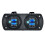 Dual USB 4-Port Power Socket Flush Mount 12V 24V 3