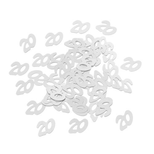 3600Pièces Confettis Argentés Anniversaire Mariage 1