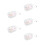 5St Multifunctionele PVC Pop Display Tas Transparant Met Sleutelhanger 6