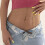 Waist Chain Double Layer with Tassels and Glitter 4