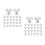 100Pcs Silver Scale Plates for Fantasy Armor DIY Crafting Materials 8