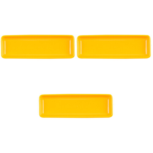 3Pièces Assiettes Sushi Céramique Longues Snack 2