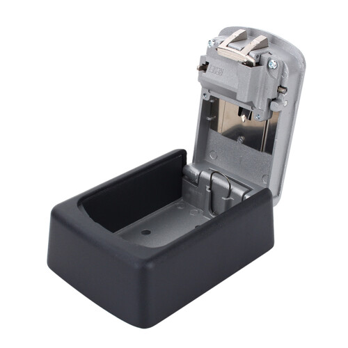 Wall Mounted Key Lock Box Waterproof4Digit Combination High Security Rustproof Cut Resistant Easy To Install Durable Large Capacity Adjustable 2