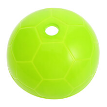 Portable Light Green Soccer Agility Pole Base for Training Use