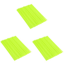 225Pcs Light Green Motorcycle Spoke Protector Durable Bike Spoke Wraps