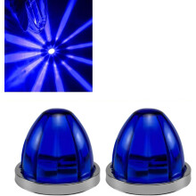 Lighting Watermelon Light, 2pcs Led Watermelon Lights For Semi Truck, Water Melon Trailer Side Marker Lights, for Trailers, Trucks, Campers, Boats