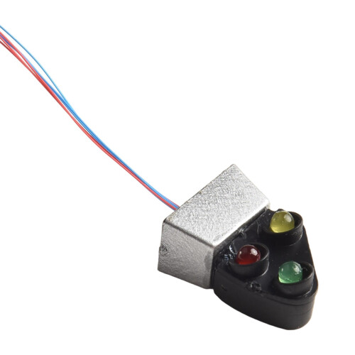 Model Train Dwarf Ground Signal 4-Pack Red Yellow Green 2cm 1