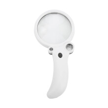 Verlicht vergrootglas met lenzen van hoge resolutie, handloep met instelbare vergroting en heldere ledverlichting voor senioren