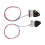 Model Train Dwarf Ground Signal 4-Pack Red Yellow Green 2cm 6