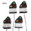 Model Train Dwarf Ground Signal 4-Pack Red Yellow Green 2cm 8