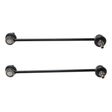 2pcs Front Sway Bar Linkages (Black, Non-Greasable) Compatible with Mitsubishi, Mazda, Jeep, Dodge, Daewoo, Chrysler – 14618705 / 5174185AC