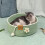 Round Cotton Rope Cat Bed Basket Medium Warm Eco-Friendly 3