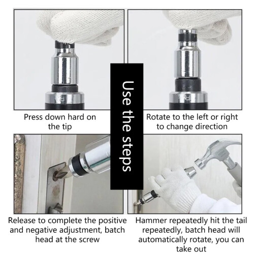 Versatile 1/4" Drive Driver Set with 6Different Attachment,Essential Tool for Electronics Maintenance Easy to Use 2