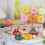 Donut Refrigerator Magnet Orange Home Decoration 7