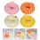 Donut Refrigerator Magnet Orange Home Decoration 8
