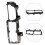 Passat B5 Front Left Interior Door Pull Cover Bracket 4