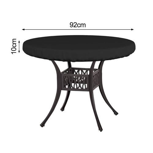 Outdoor Round Table Fit Options by Size 2