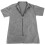 2St Praktisch Grijs Grooming Uniform Dames Kort Kleding 2