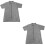 2St Praktisch Grijs Grooming Uniform Dames Kort Kleding 7