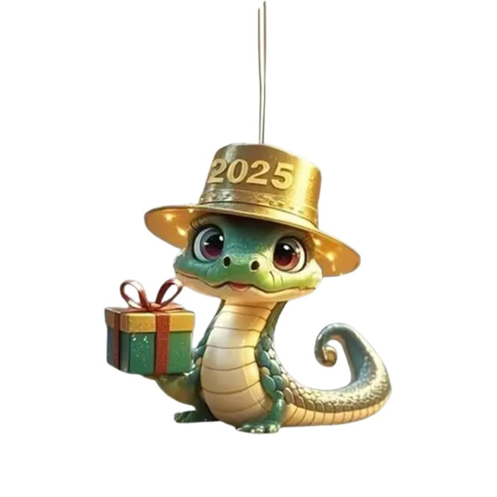 2025 Year Of The Snake Car Acrylic Pendant 2D Flat Animal Uk Diy Pendant L5e9 9479868392472