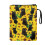 Black Cat Sunflower Book Cover with Zip, 300D Polyester 2