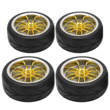 Pneus de corrida RC com excelente aderência e desempenho de condução estável, adequados para estradas irregulares e cargas pesadas. Estrutura do