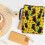 Black Cat Sunflower Book Cover with Zip, 300D Polyester 4