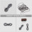 Guitar Pickup Cable Grey 1 Set 3