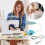 LED Sewing Machine Light with Flexible Gooseneck and 5