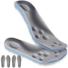 Palmilhas de Massagem Steppes - 2 Pares de Palmilhas Steppers para Homens e Mulheres, Palmilha Steppers de Espuma Viscoelástica 4D Cloud