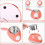 Electric Chocolate Melting Pot Pink 1 Set 6