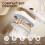 Handheld Garment Steamer 1050W 2-in-1 with Rotatable Handle 3