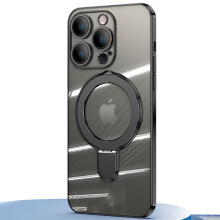 Unsichtbare magnetische Hülle für iPhone 13 Pro – MagSafe-kompatibel, stoßfeste, transparente Slim-Hülle in Militärqualität mit Ringhalter,
